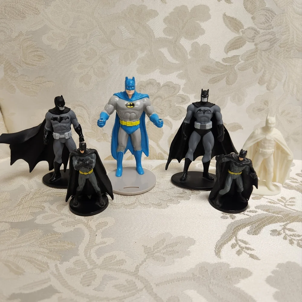 Lot of 6 DC Comics Batman Figures
